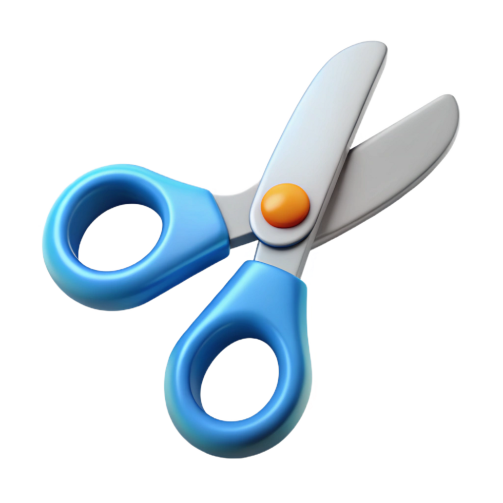 extraordinary rustic A pair of scissors, open, genuine png