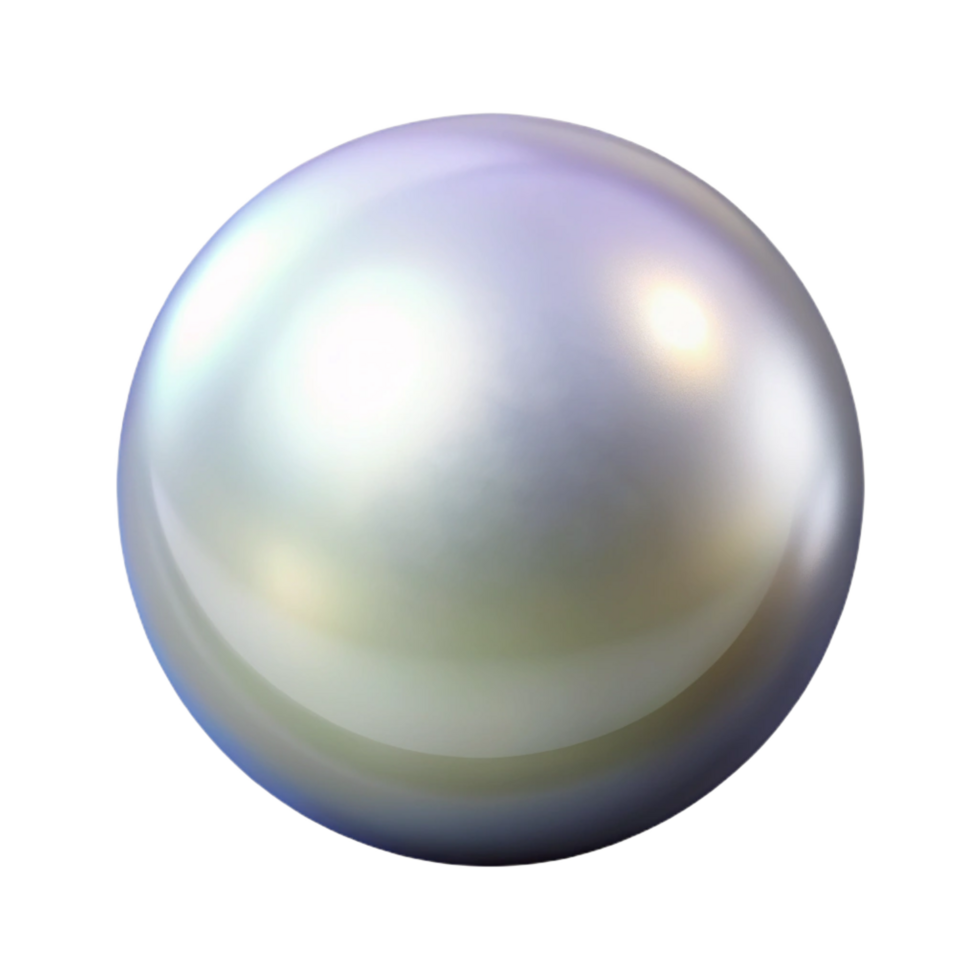 elegant abstract A single pearl, high quality png