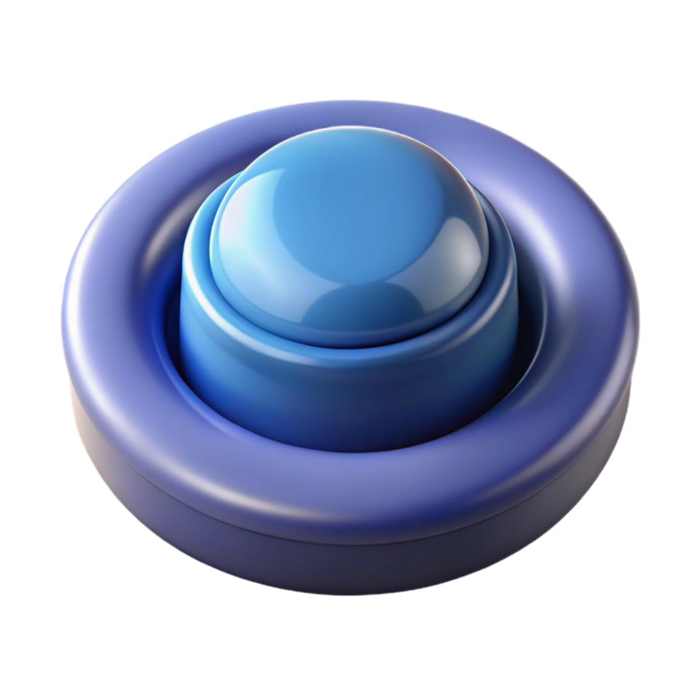 impressive rustic A single button, professional png
