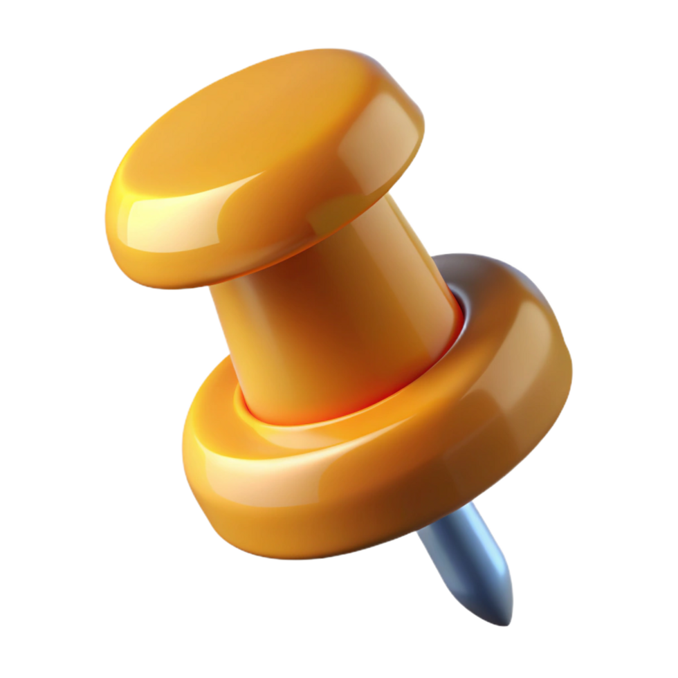 impressive vintage A push pin, exclusive png