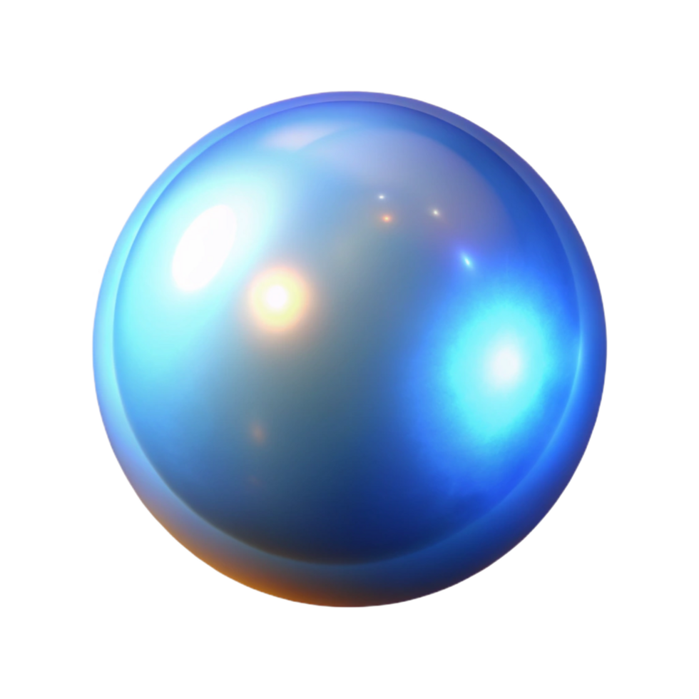 stunning traditional A single, glowing orb of pure energy high quality png