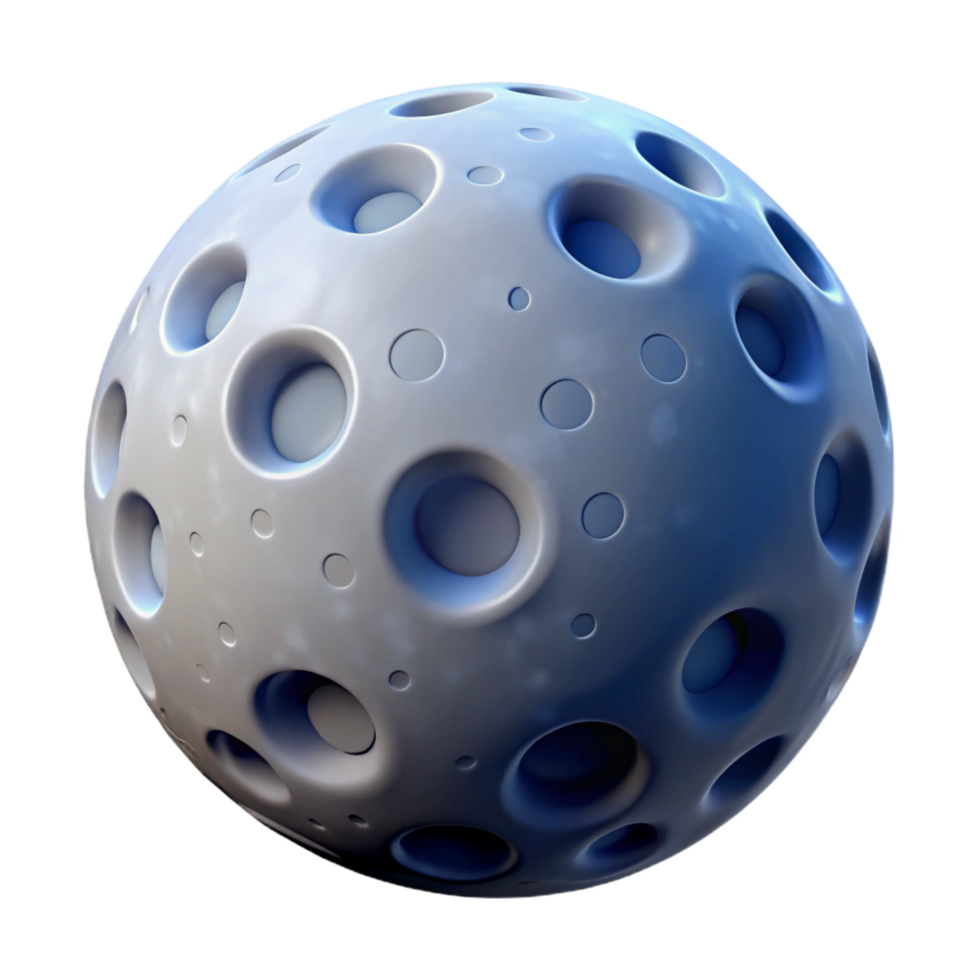 dramatic classic A single, full moon with visible craters authentic png