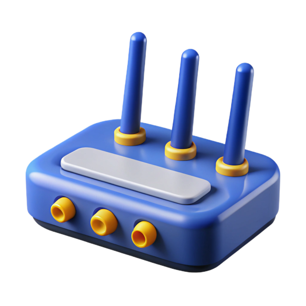 serene creative A router, wireless, with multiple antennas original png