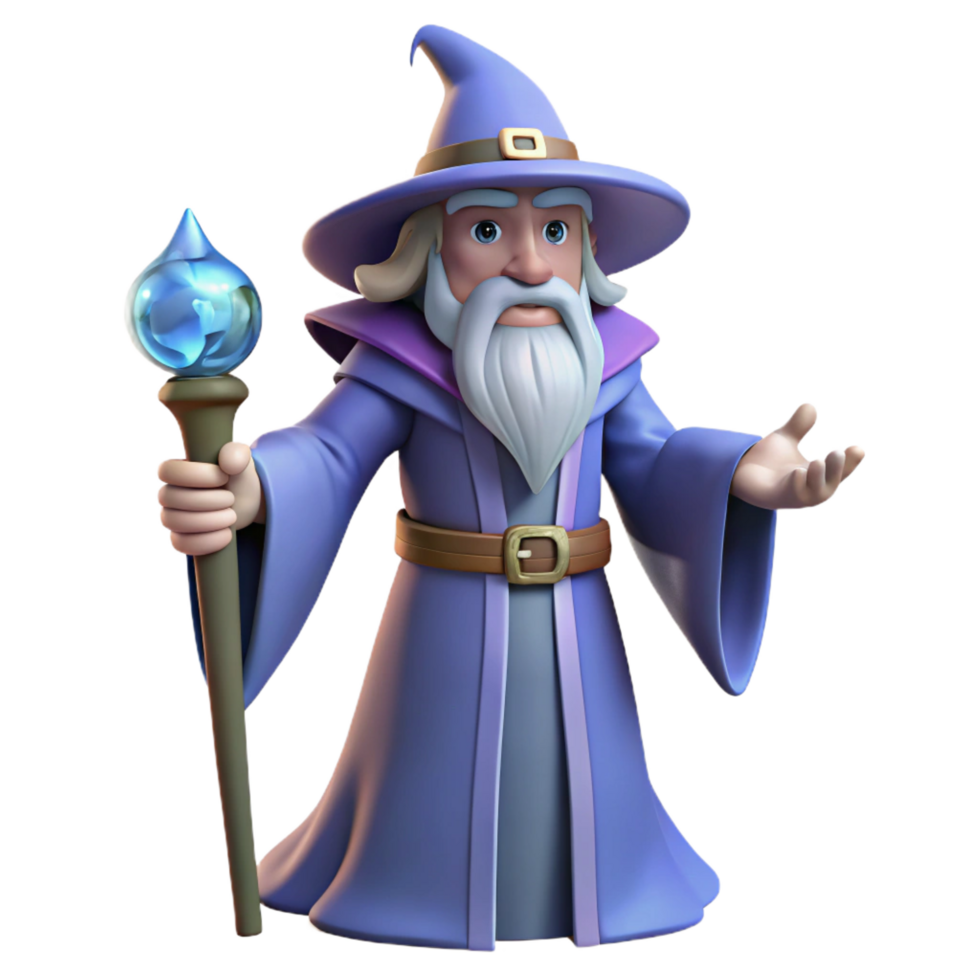 wonderful rustic Merlin, wizard, Arthurian legend, authentic png
