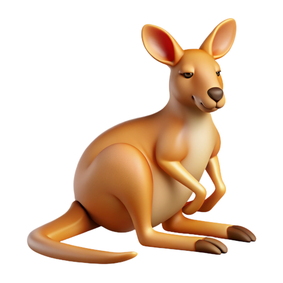 extraordinary traditional A resting kangaroo exclusive png