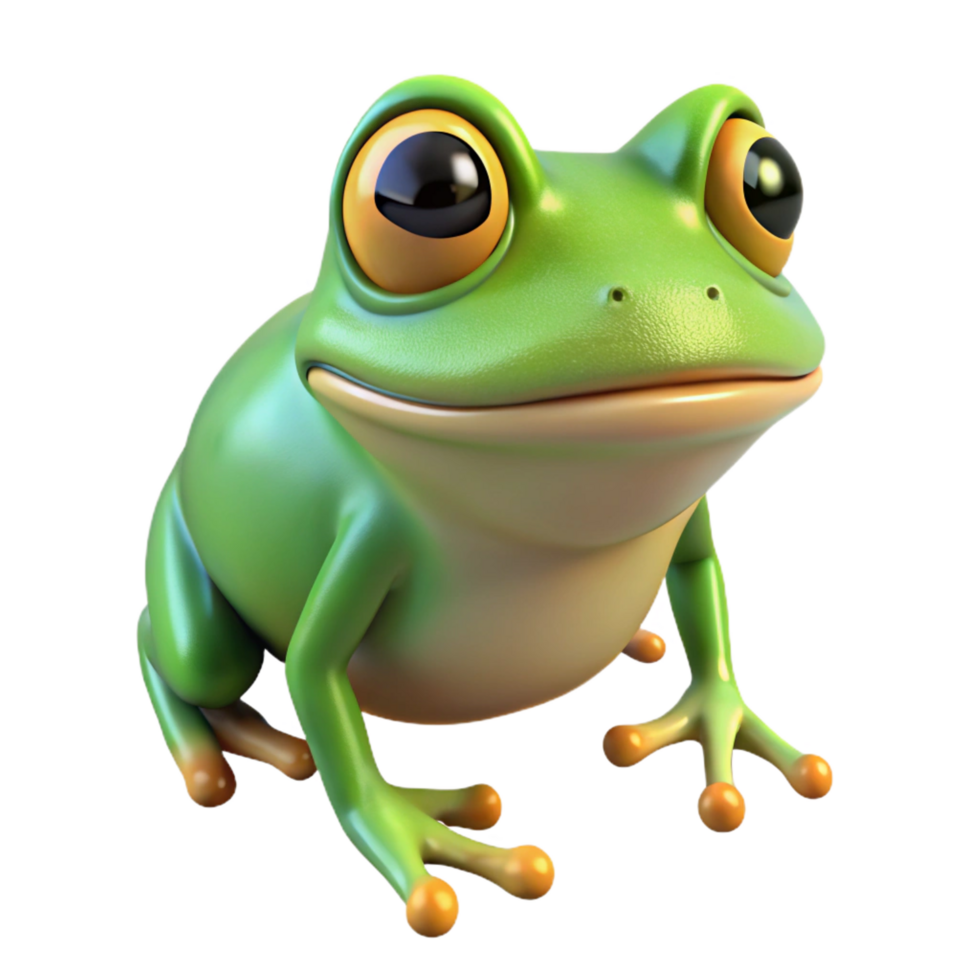 stunning rustic A frog genuine png