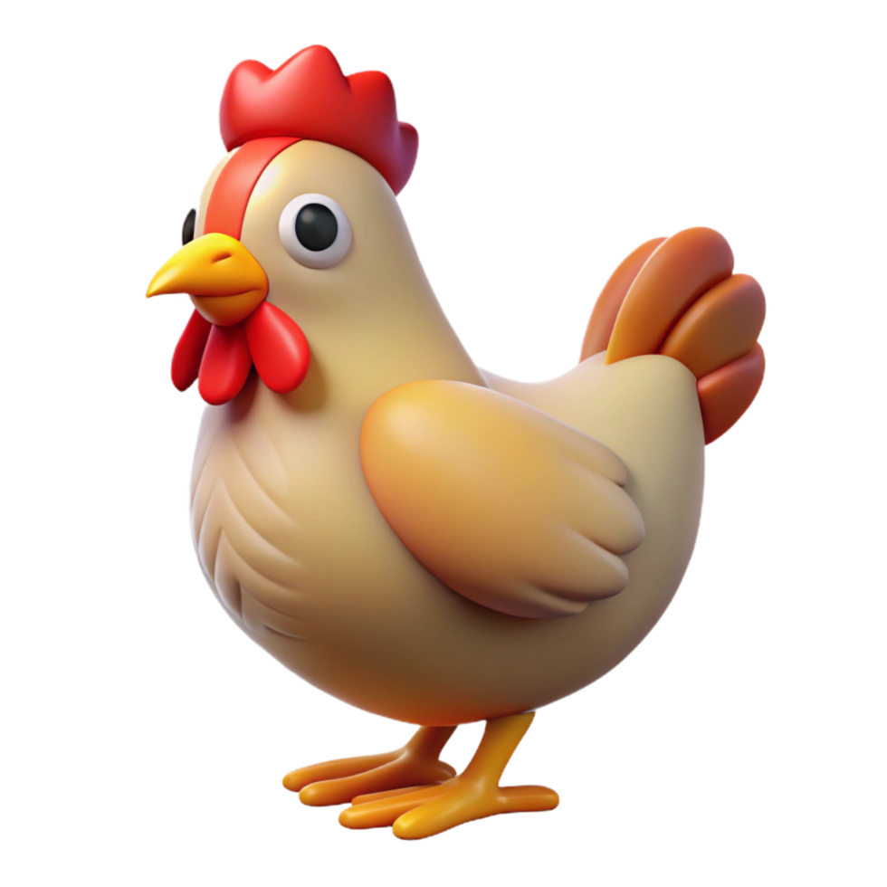 vibrant classic A chicken high quality png
