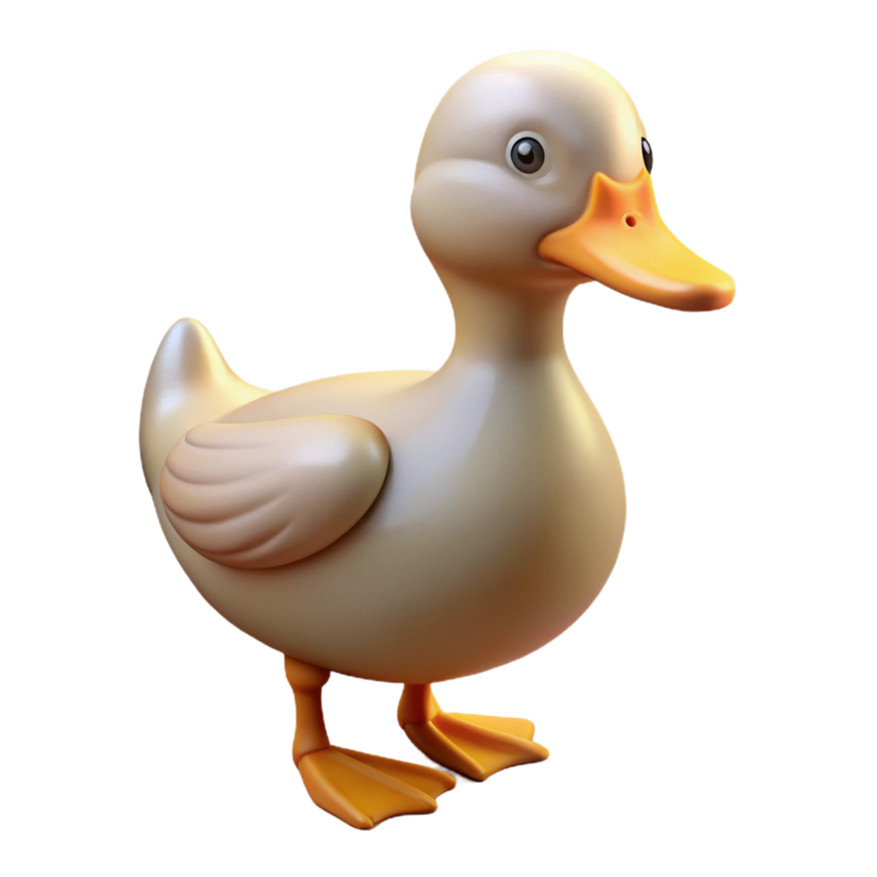 elegant abstract A duck genuine png