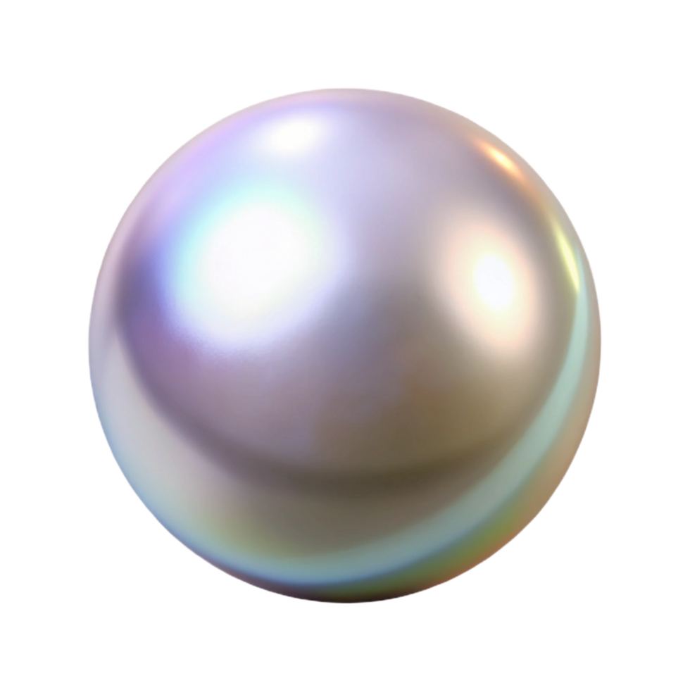 extraordinary traditional A single, perfect pearl, iridescent and lustrous high quality png