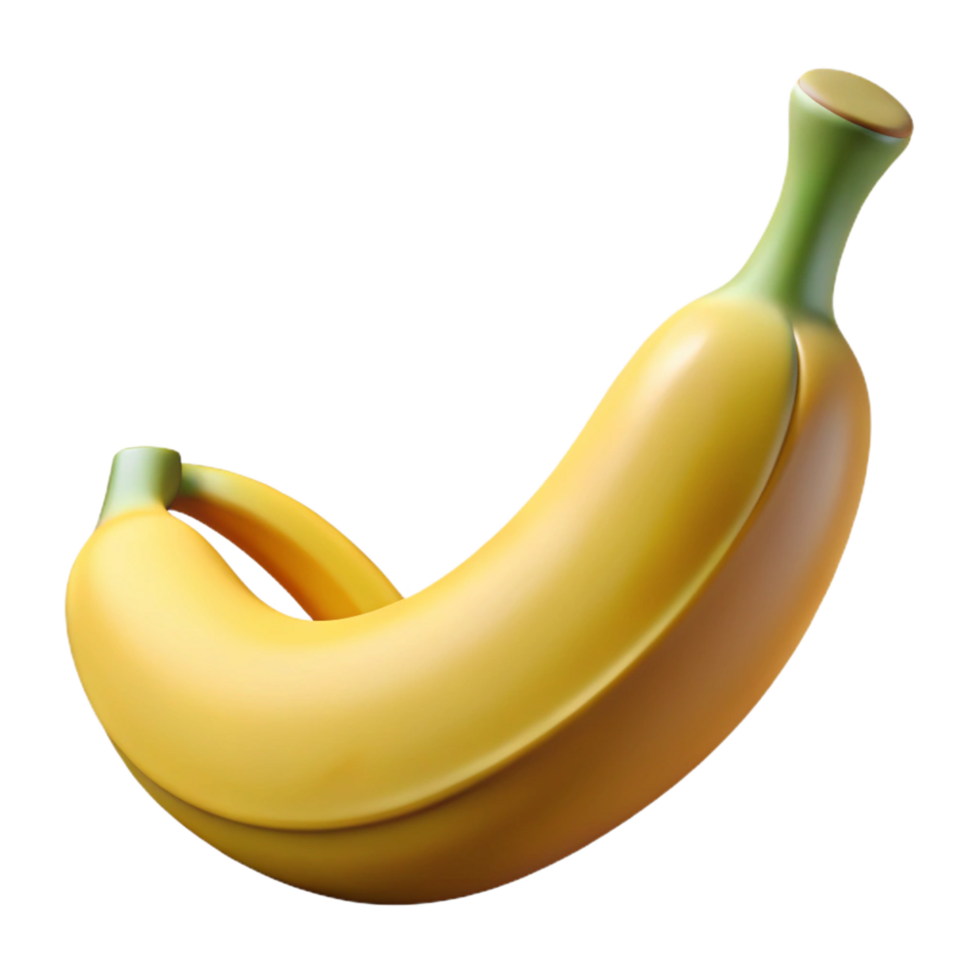 elegant modern Ripe banana peeled and ready to eat high quality png