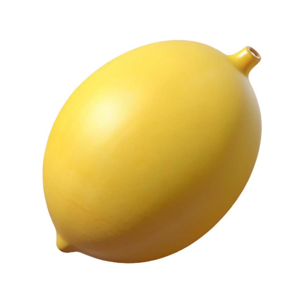 wonderful minimalist Single lemon, whole authentic png