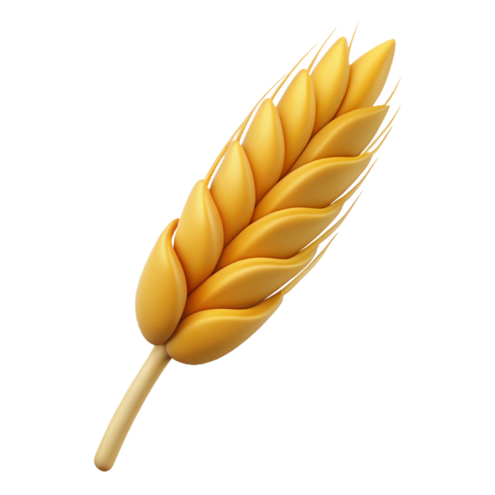 vibrant creative One ear of wheat original png