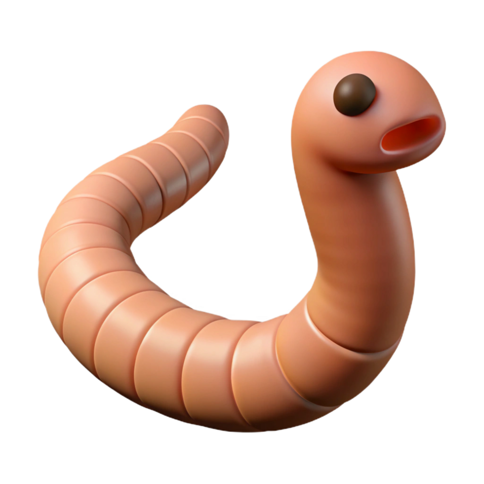 extraordinary abstract A earthworm premium png