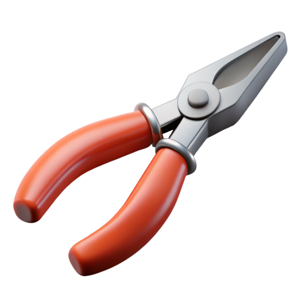 serene modern Pliers, needle-nose pliers, hand tool, 4K png
