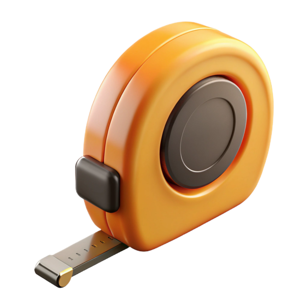 impressive creative Measuring tape, retractable, construction tool, authentic png