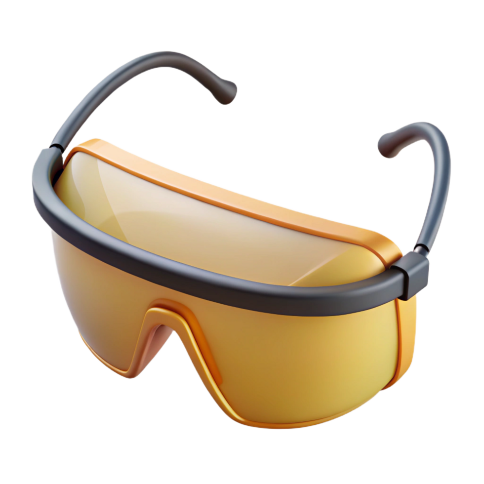serene rustic Safety glasses, eye protection, construction safety, original png