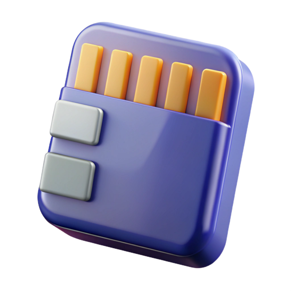 impressive abstract SD memory card genuine png