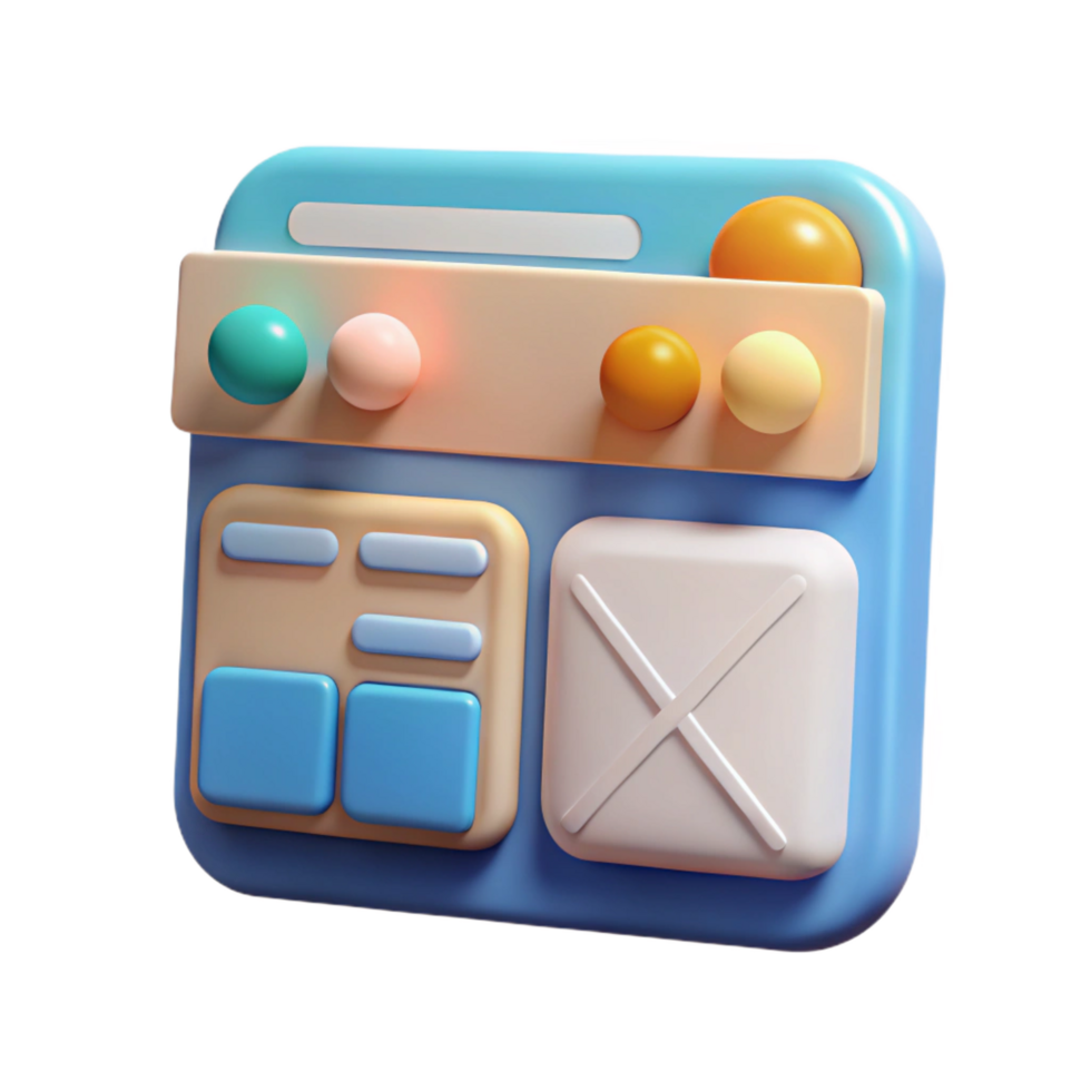 extraordinary abstract Web design software interface genuine png