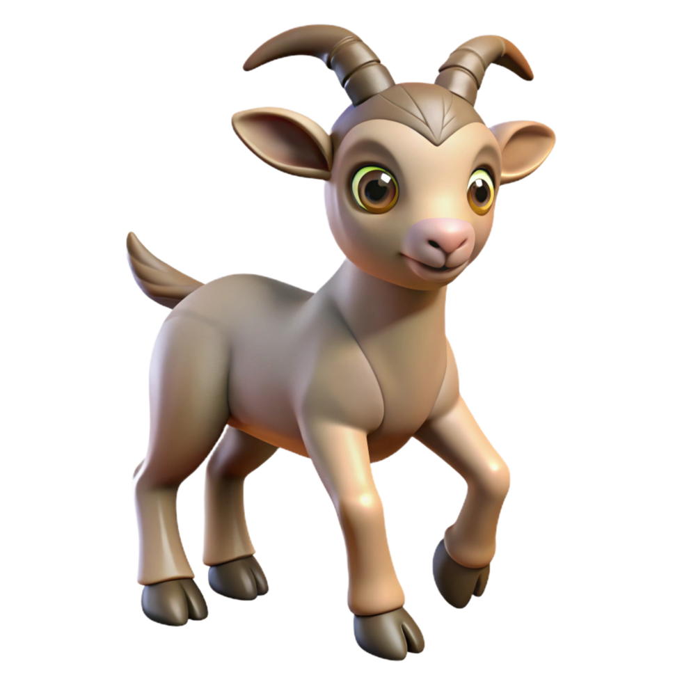 wonderful minimalist Satyr, goat-legged creature, playful, genuine png