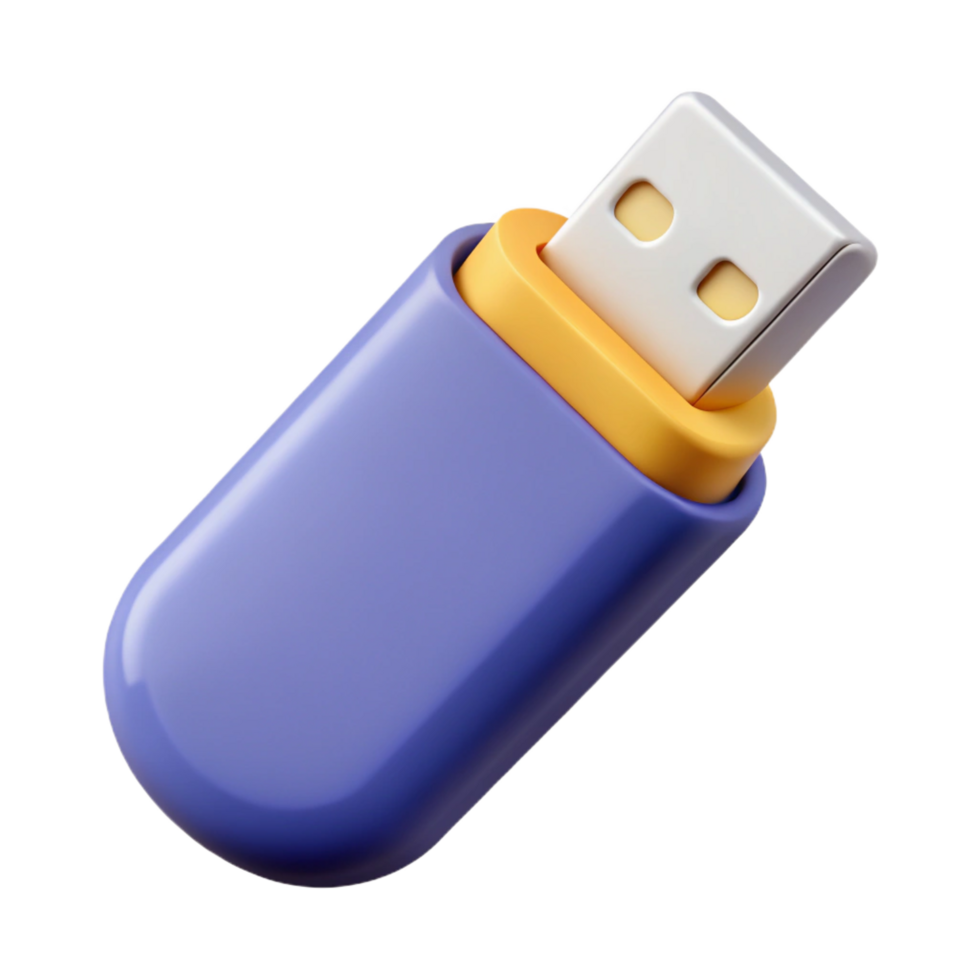 dramatic modern A USB flash drive, standard design, original png