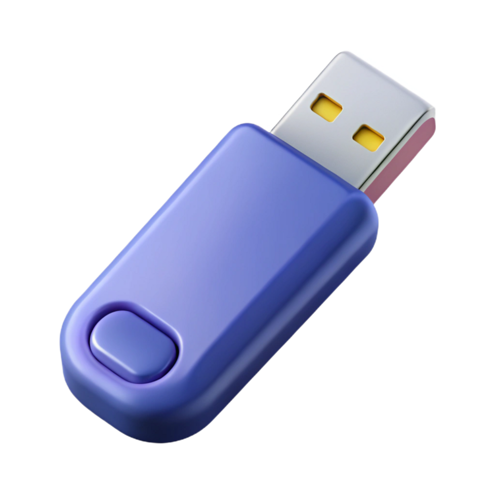 dramatic abstract A USB flash drive, standard design, high quality png