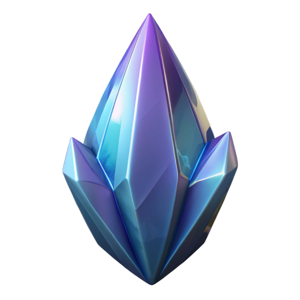 magnificent minimalist Alien crystal shard with sharp edges genuine png