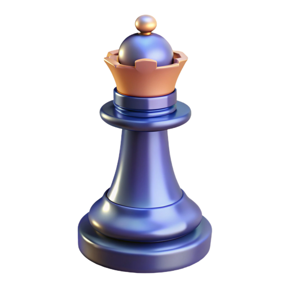 beautiful vintage A chess piece, the king premium png