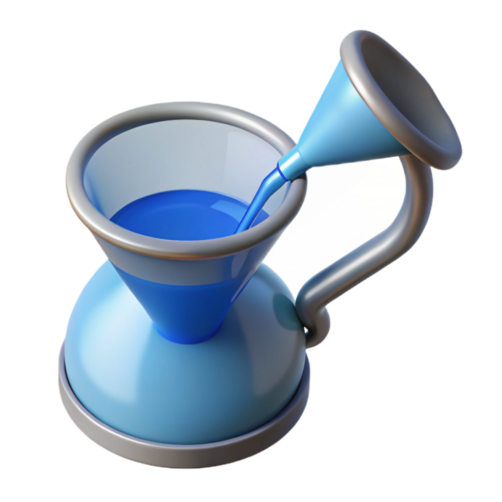 elegant classic A beaker with a pouring spout professional png
