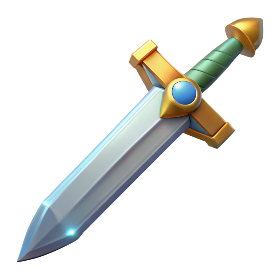 stunning traditional Excalibur, King Arthur's sword, legendary, high quality png