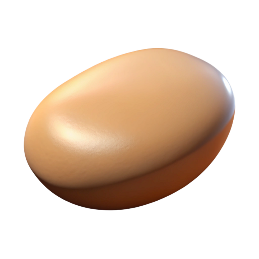 vibrant artistic One small pebble detailed png