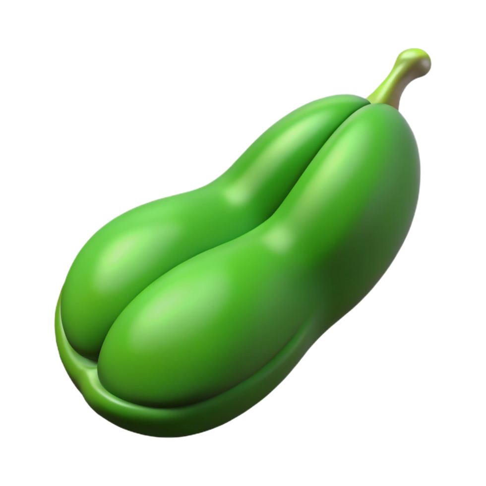 dramatic vintage Close-up of a green bean original png