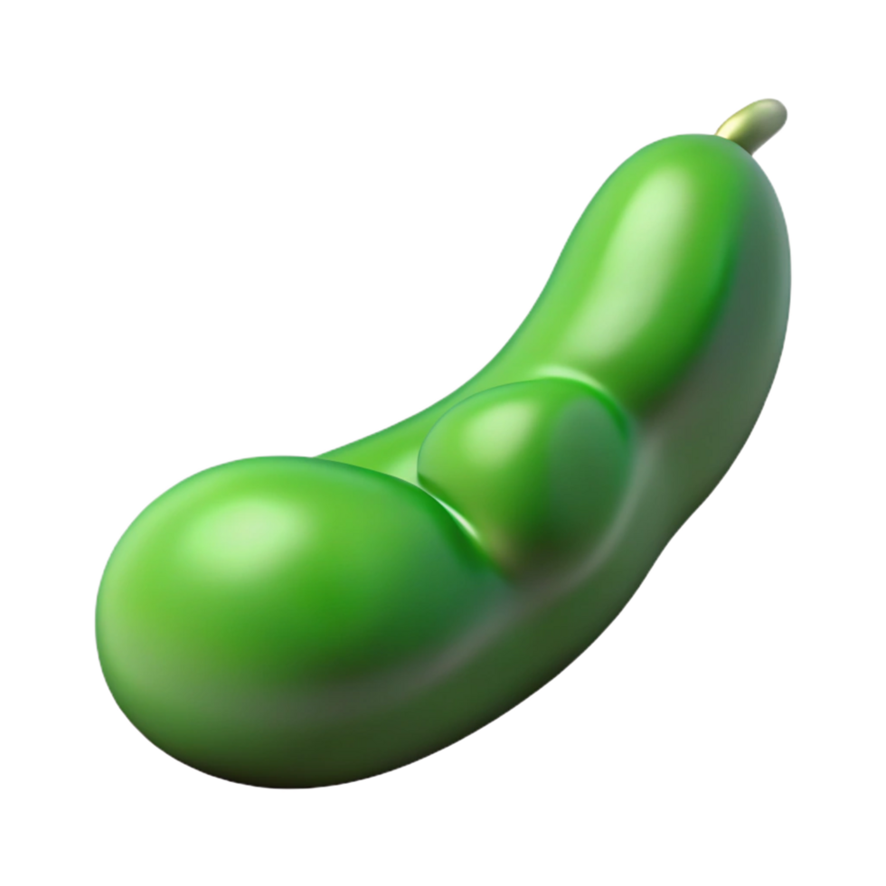 wonderful modern Close-up of a green bean detailed png