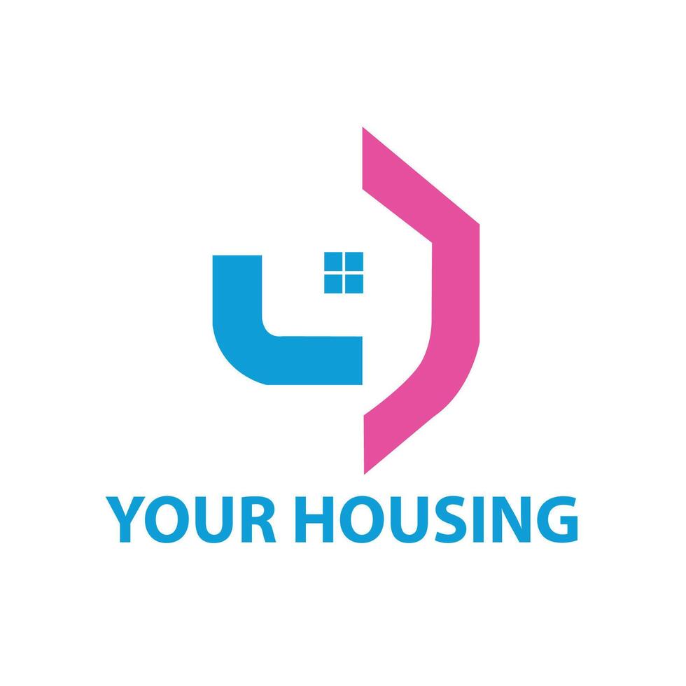 Colour company home logo design and business templates vector