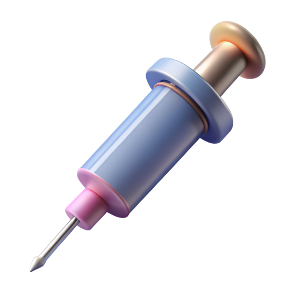 stunning rustic A syringe with a needle, medical instrument, professional png