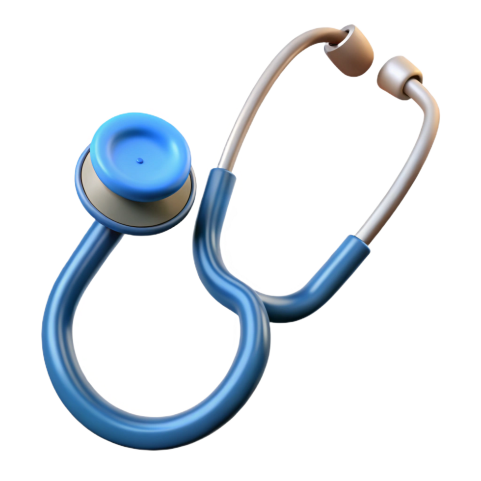 vibrant rustic A stethoscope, medical instrument, high resolution png
