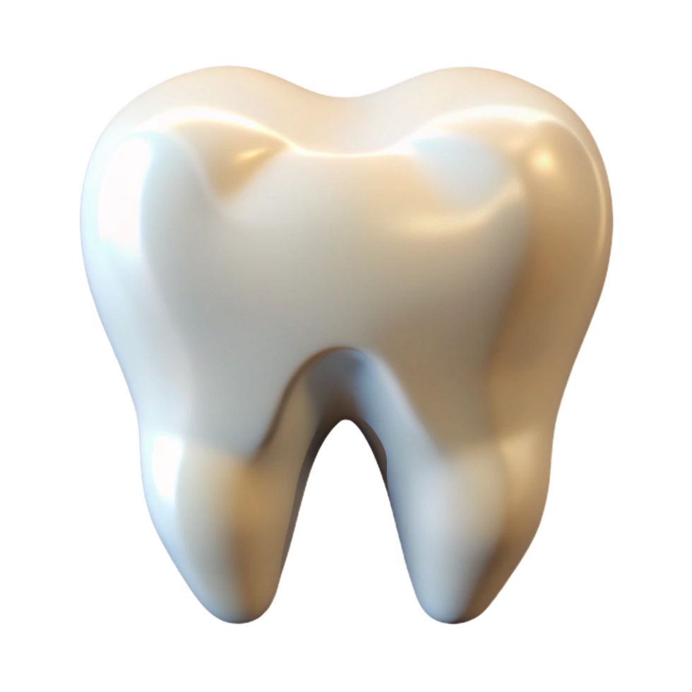 dramatic modern A single tooth, human anatomy, genuine png