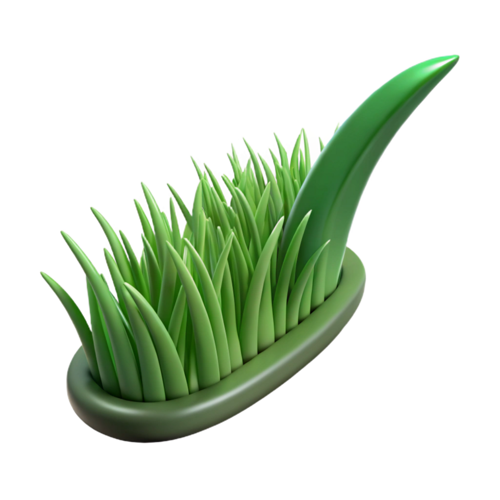 wonderful creative Single blade of green grass high resolution png