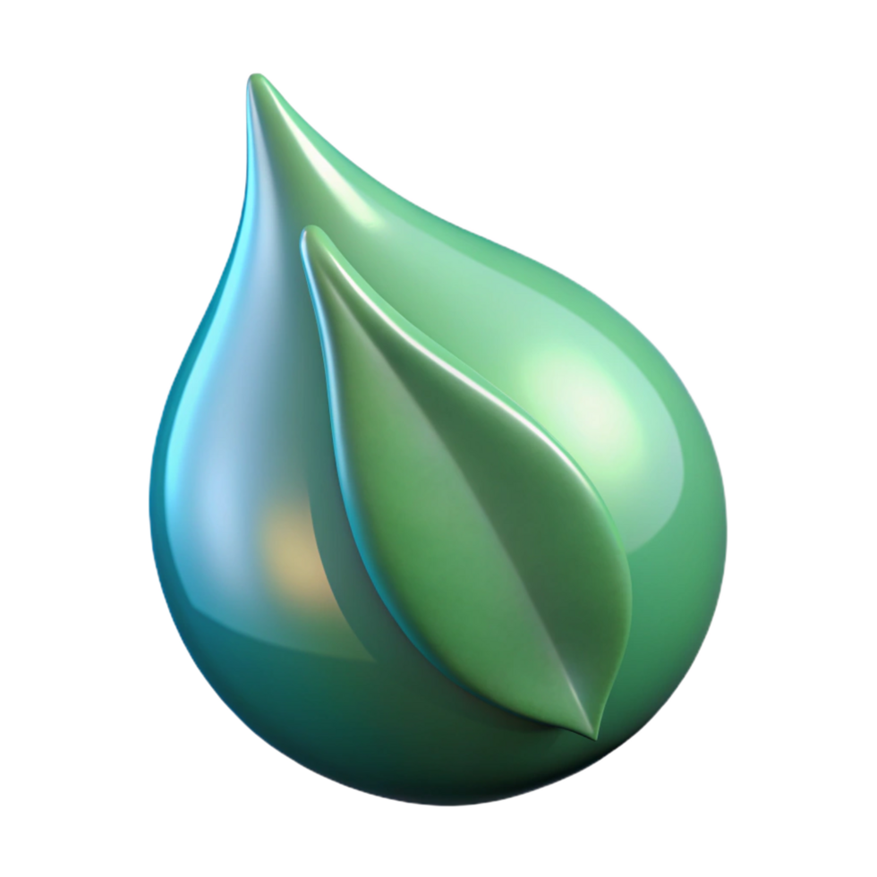 stunning modern Raindrop on a leaf high quality png