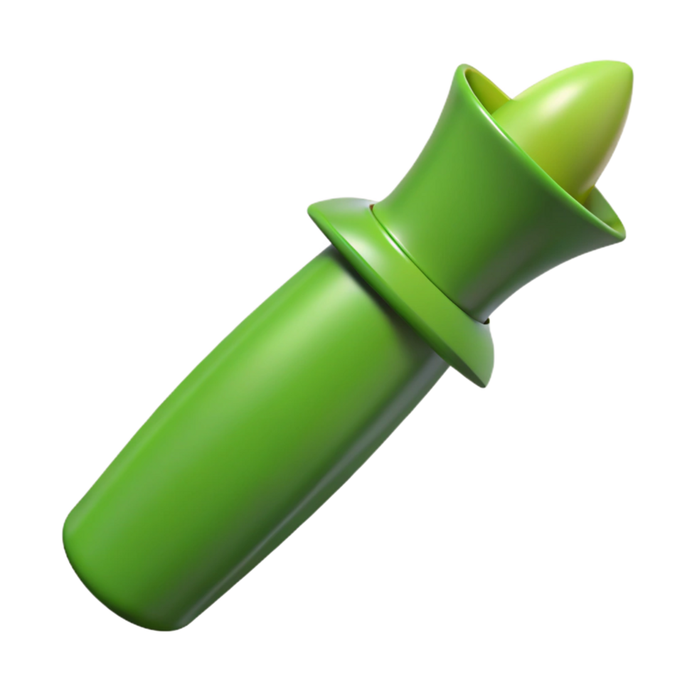 wonderful minimalist Single green bamboo shoot premium png