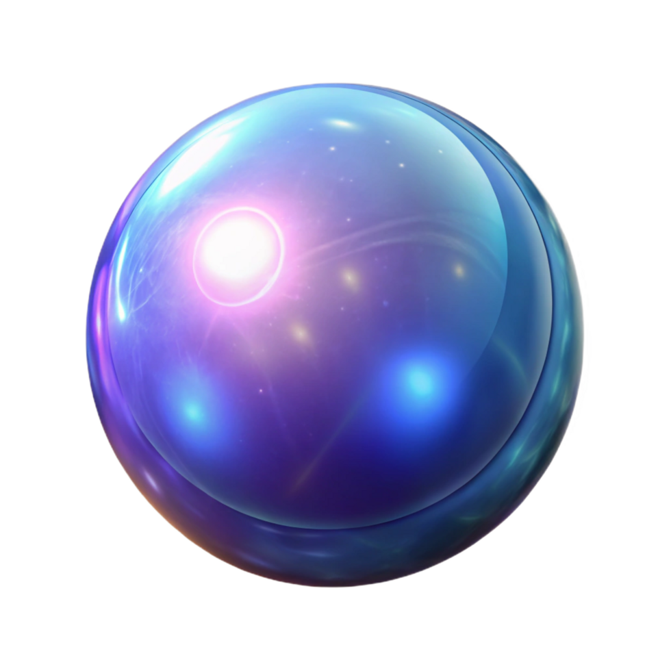 extraordinary modern A glowing orb of pure magical energy, high resolution png