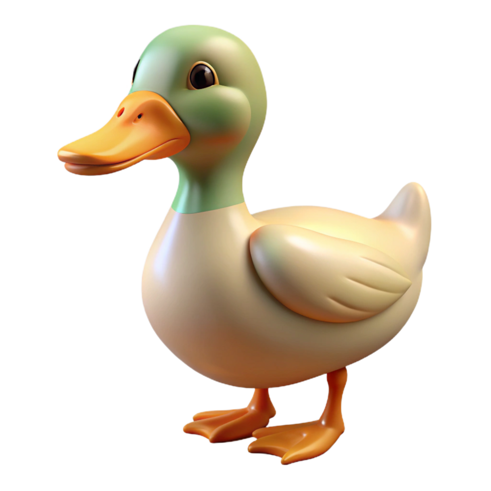 serene classic A duck quacking genuine png