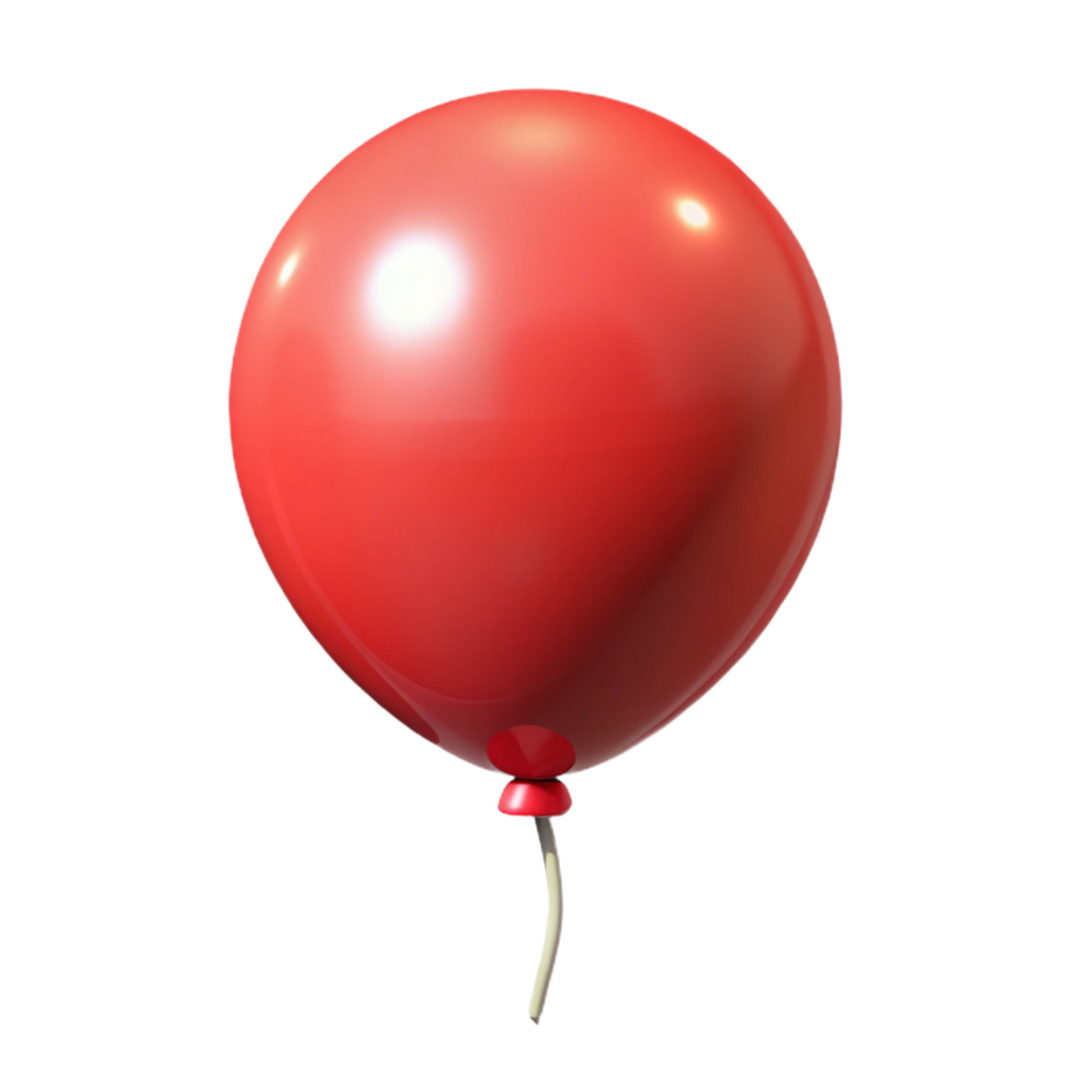 magnificent classic A single, red balloon authentic png