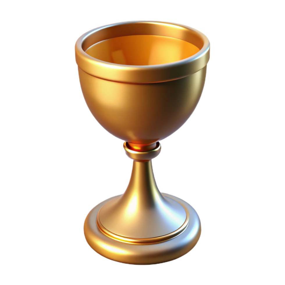 impressive contemporary Holy Grail, chalice, high resolution png