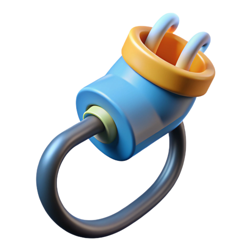 dramatic creative Electric car charging cable authentic png