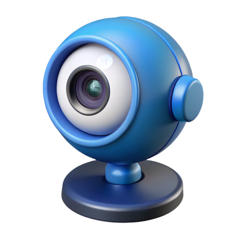 serene vintage A high-resolution webcam high quality png