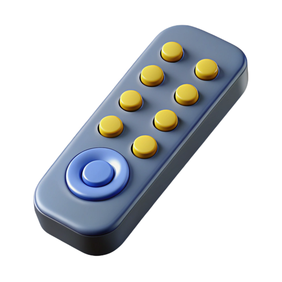 serene vintage A universal remote control high quality png