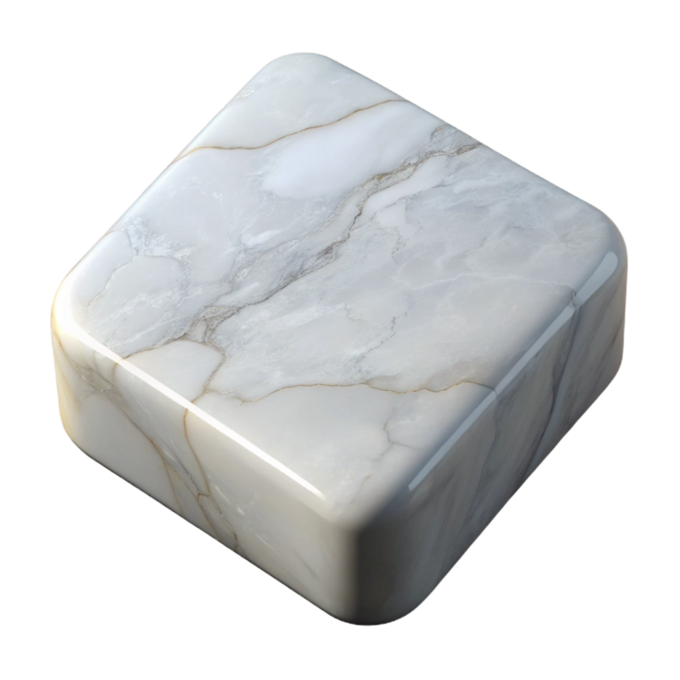 magnificent traditional Marble tile, polished, white, authentic png