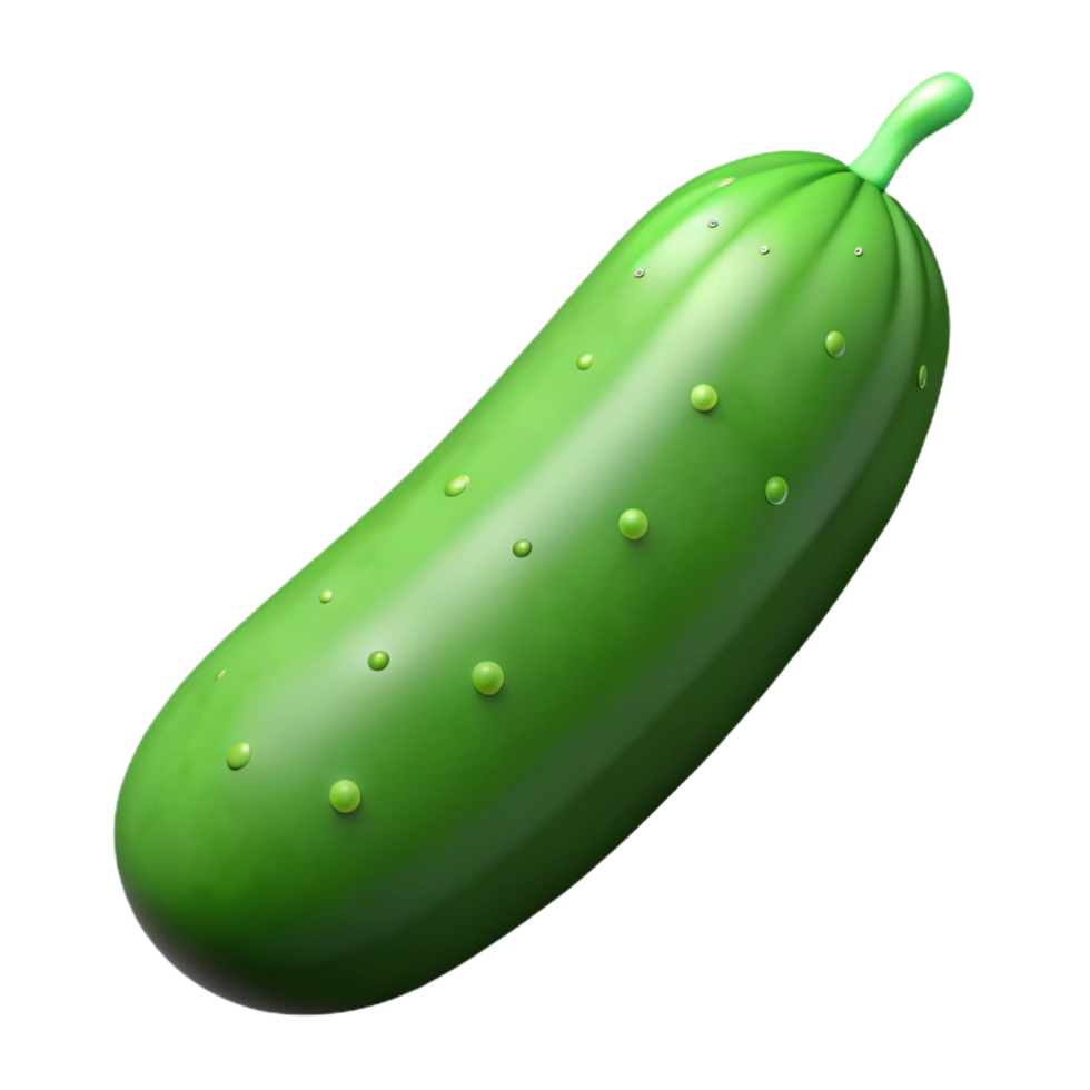 magnificent minimalist Fresh green cucumber high quality png