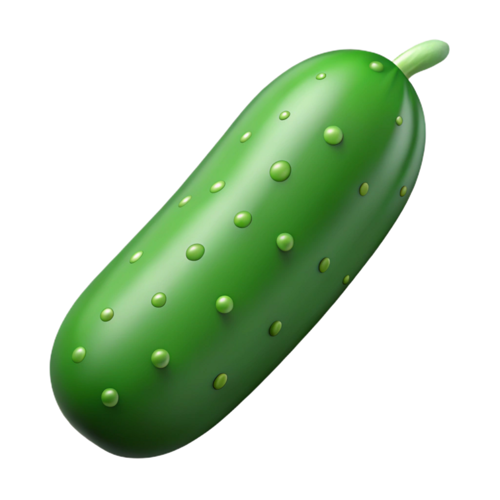 extraordinary artistic Fresh green cucumber genuine png
