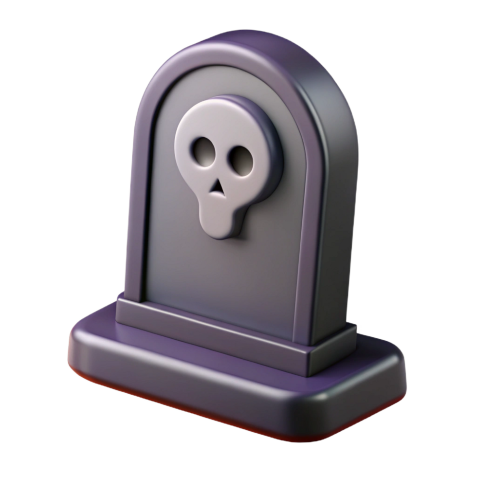 elegant classic A single, spooky tombstone original png
